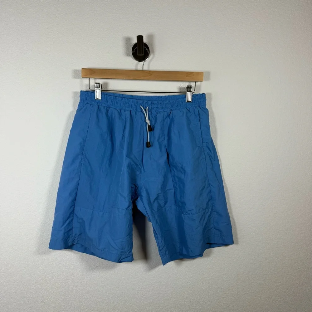 Whim Golf Men’s Nylon Sports Short in Blue Size M